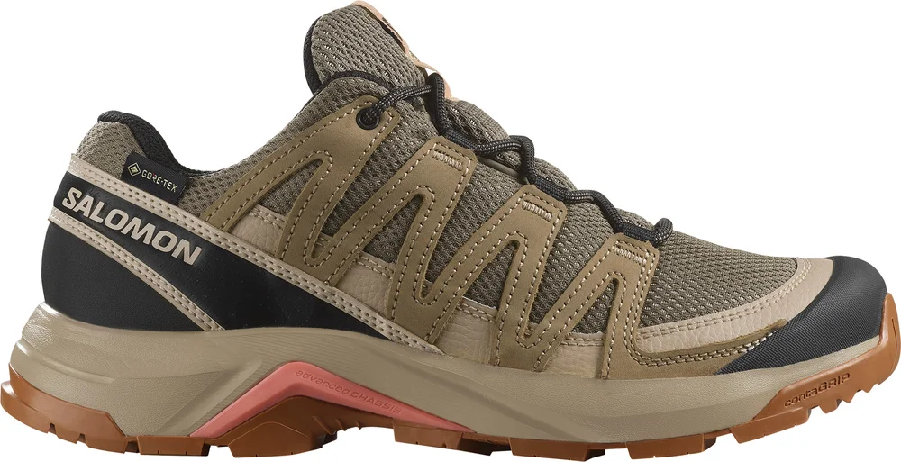 Salomon Women's X-Adventure Recon GORE-TEX Falcon/desert Tan/hyma Pink v:8893471