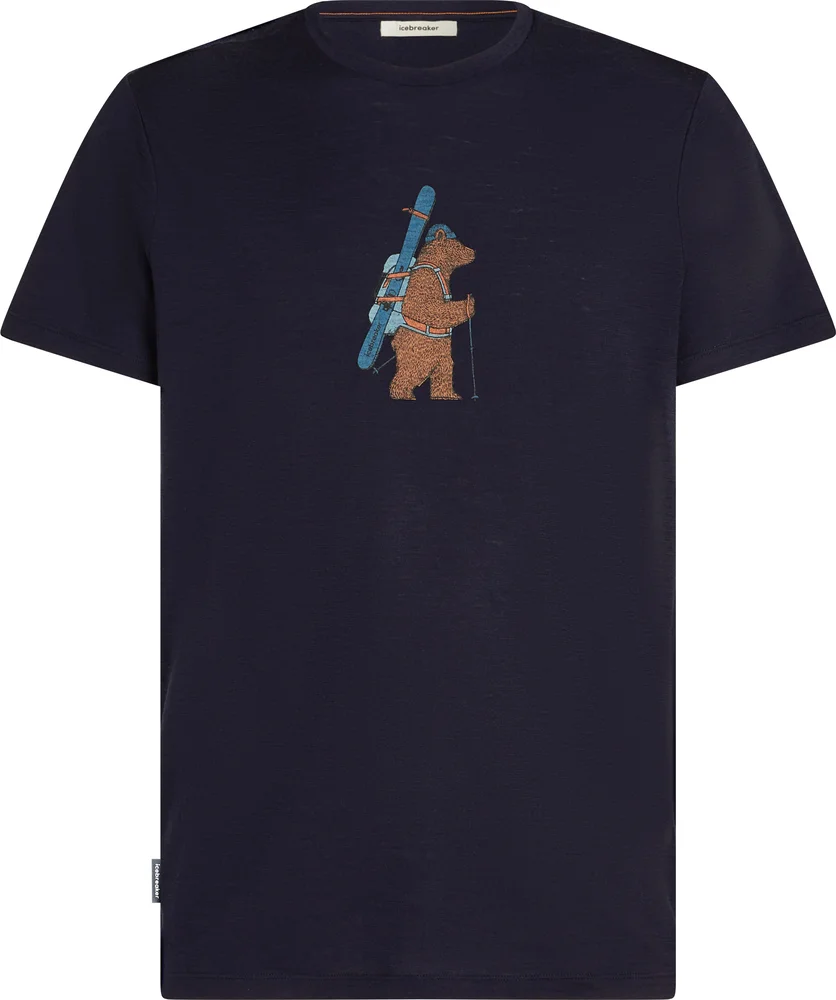 Icebreaker Men's Merino 150 Tech Lite Ss Tee Bear Tour Midnight Navy v:3649260