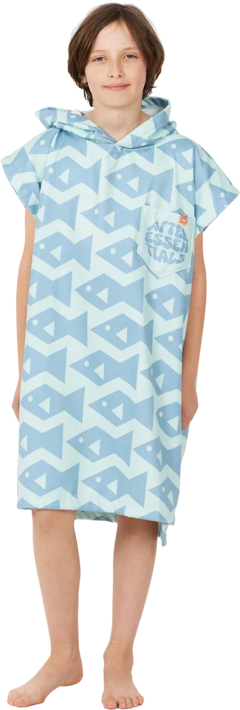 After Essentials Kids’ Poncho Square Fish v:1531241