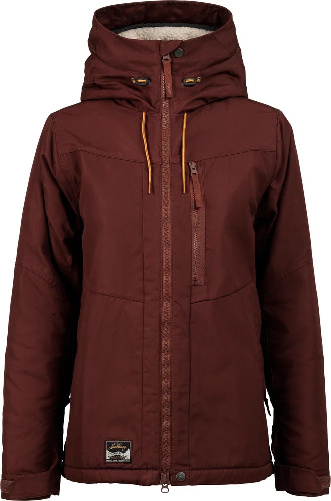 Lundhags Women’s Järpen Pile Jacket Burgundy v:8843889 Lundhags Women’s Järpen Pile Jacket Burgundy v:8843889