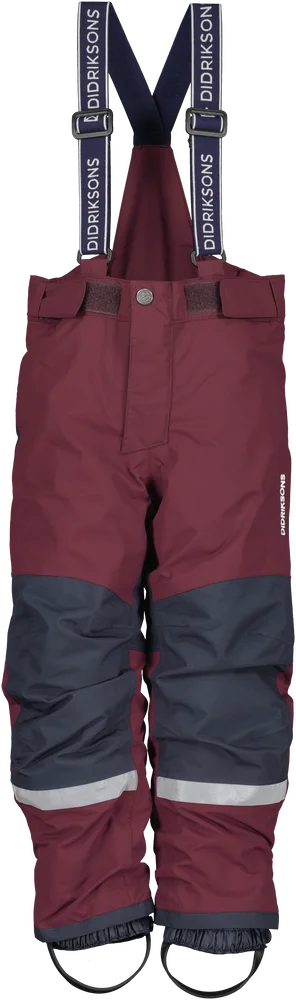 Didriksons Kids' Idre Pants 6 Rusty Wine v:6910162
