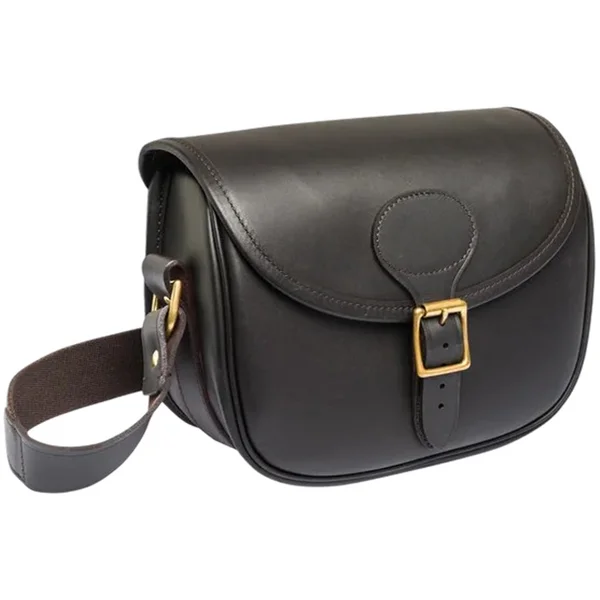 Terrain EVO Leather Cartridge Bag 100 Dark Brown v:5623895