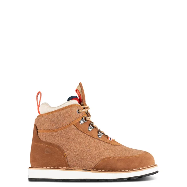 Winter Mucks Low Cut Brown Suede/Brown Wool v:9446170