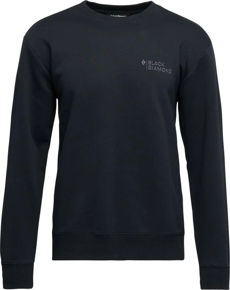 Black Diamond Men's Mini Stacked Crewneck Black v:9187482