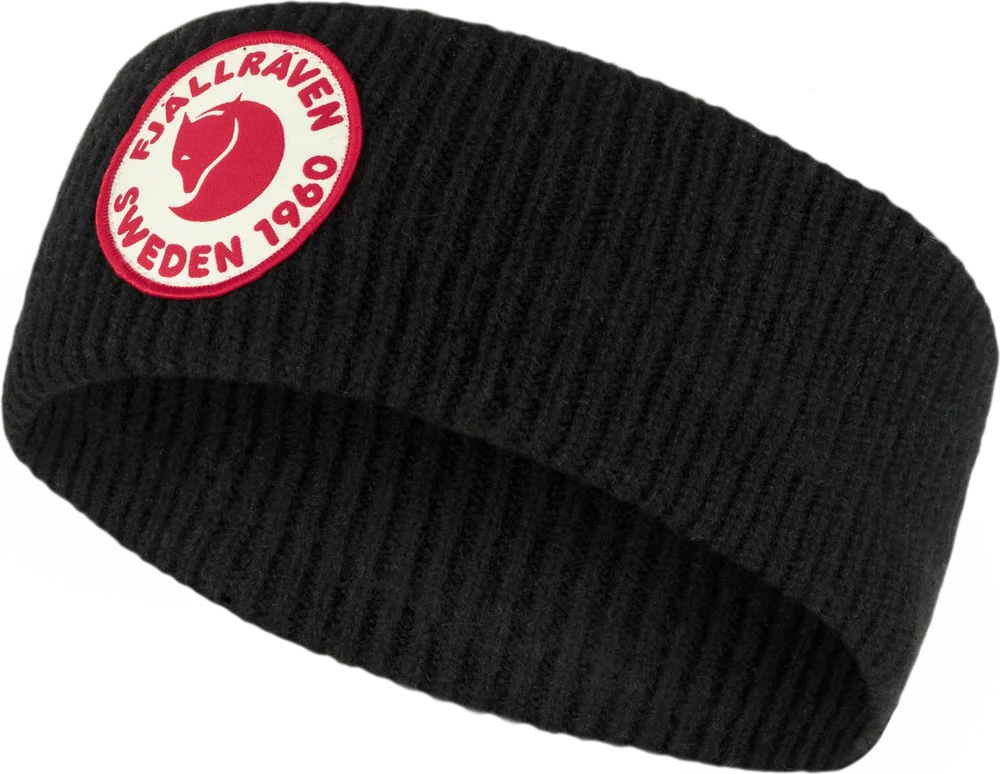 Fjällräven 1960 Logo Headband Black v:4344393