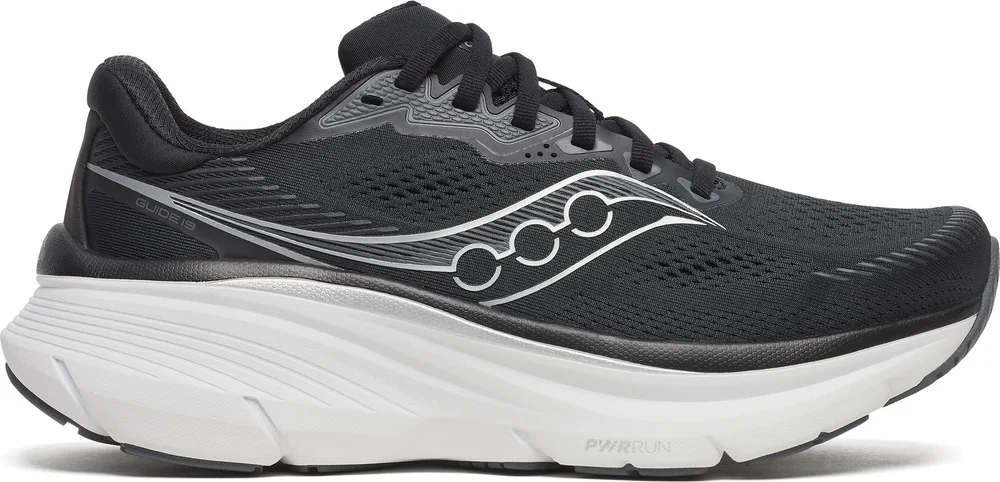 Saucony Women's Guide 19 Black/silver v:3411791