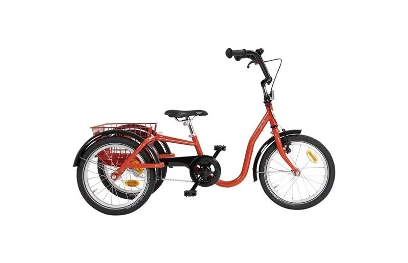 Skeppshult Trehjulssykkel S3 16 Standard Innerligt Rød Metallic v:6138637