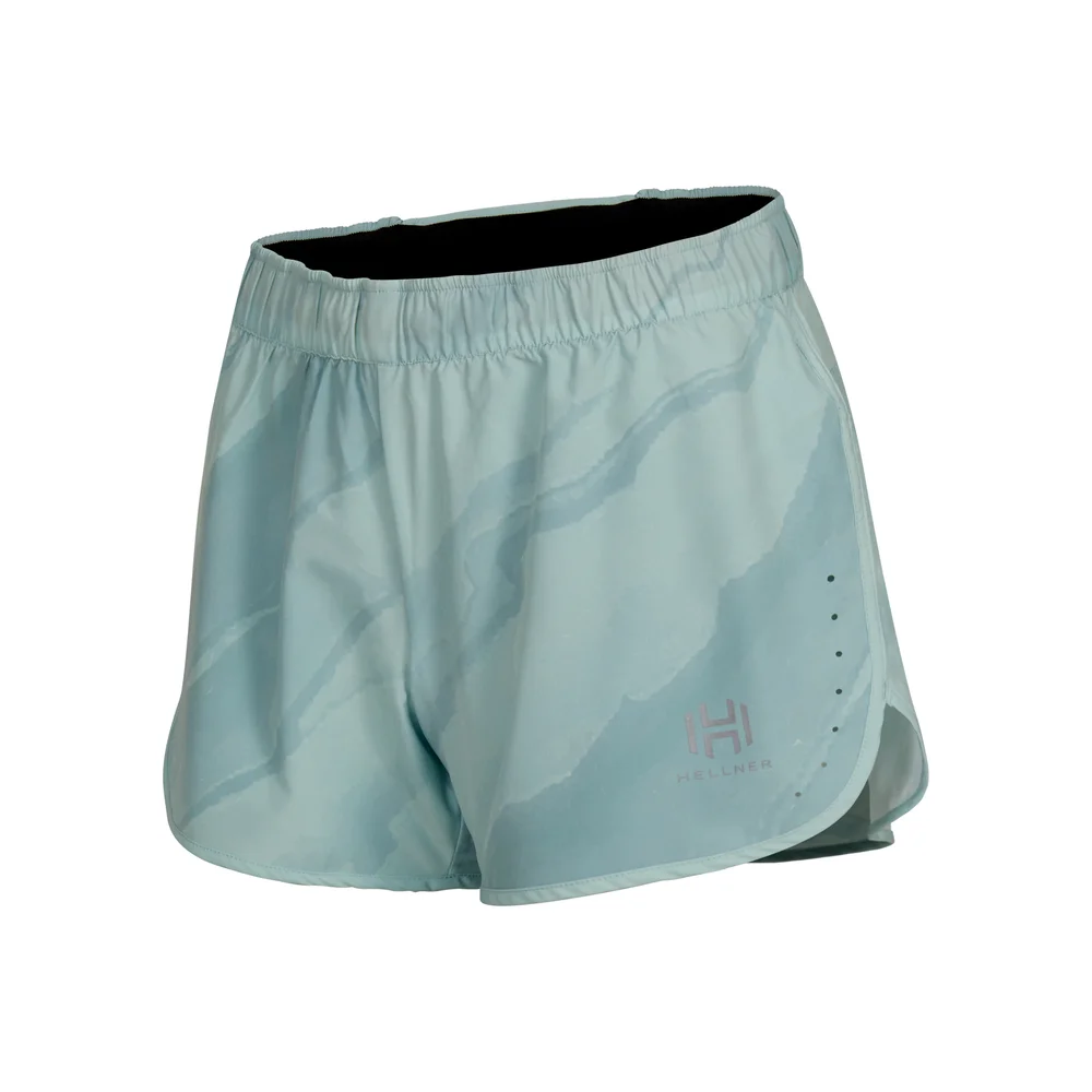 Hellner Women's Aras Running Shorts Blue Haze v:9879345