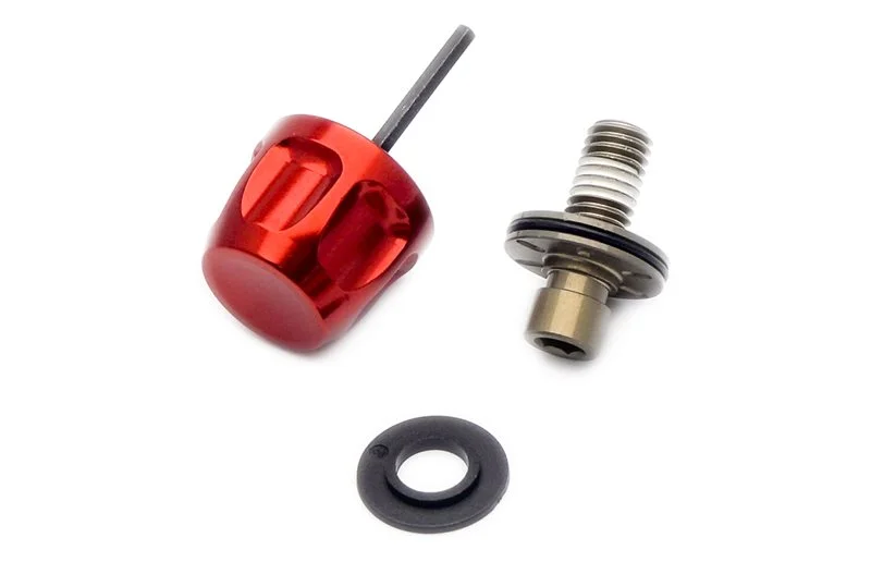 ROCKSHOX Knob kit, rebound demper Gaffel Rebound Dempersett - (Inkluderer Justeringsknott & Bolt) - Boxxer Charger Demper B1 v:9517731