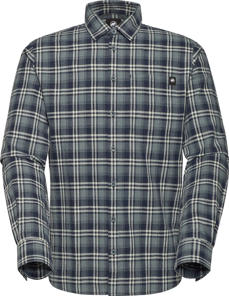 Mammut Men's Trovat Summer Longsleeve Shirt Marine-strata v:9641335