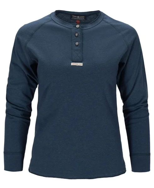 Vagabond Henley Womens Faded Navy v:7200512