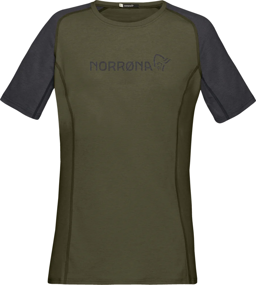 Norrøna Women's Fjørå Equaliser Lightweight T-Shirt Olive Night v:4073769
