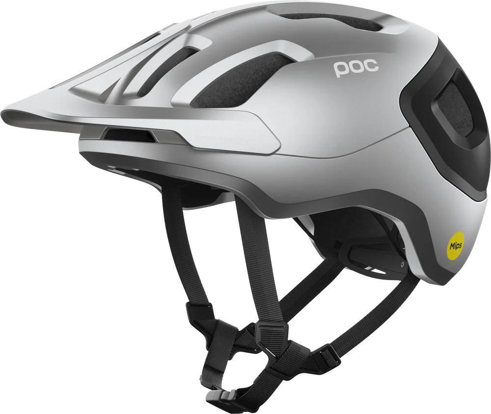 POC Axion Race Mips Uranium Black/Argentite Silver Matt v:3658478