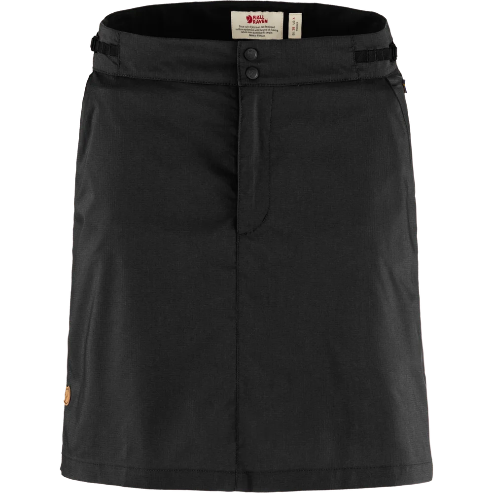Fjällräven Women's Abisko Hike Skort Black v:9746557