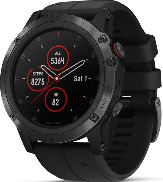 Fenix 5X Plus Sapphire Svart v:2623694 Fenix 5X Plus Sapphire Svart v:2623694