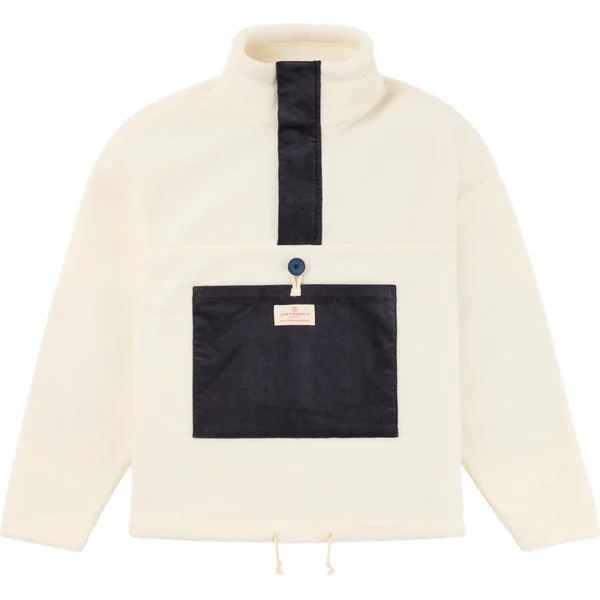 V-Bond Cord Fleece Womens Natural/Faded Navy v:1567256