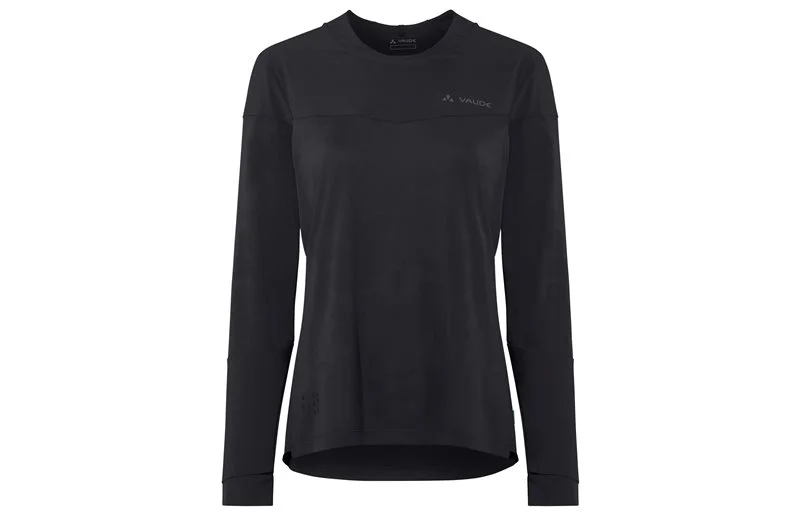 Sykkeltrøye Vaude Women's Moab LS PRO Shirt Black v:3823215