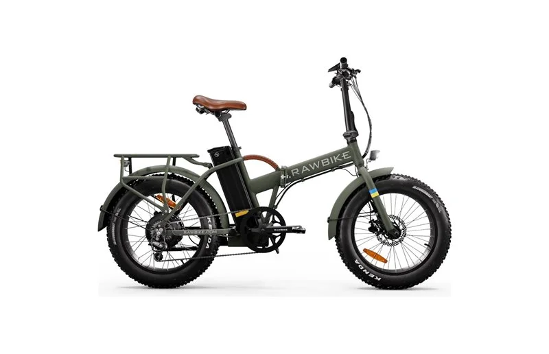 Elsykkel RAWBIKE Classic 250W Camo Green v:1613403