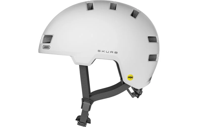 Abus Sykkelhjelm Skurb Mips Polar White v:7517396