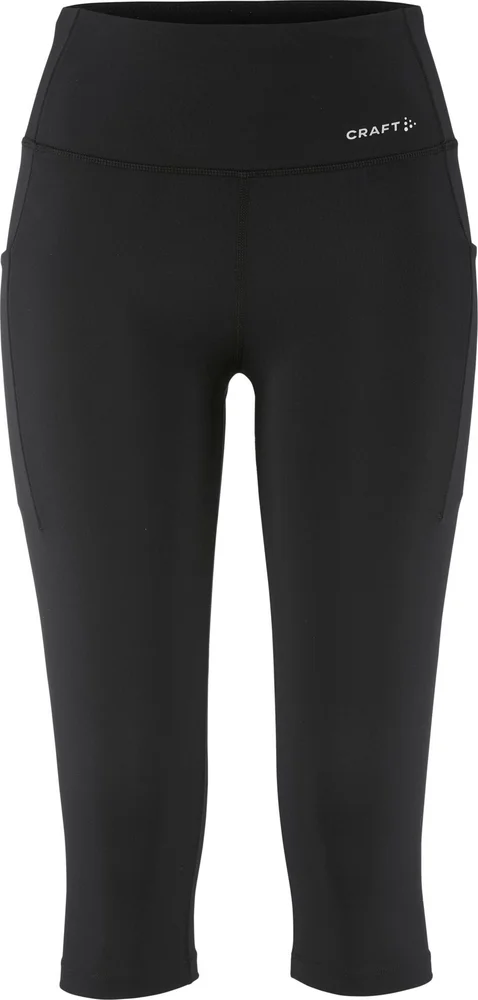 Craft Women's Essence Capri 3 Black v:5169085