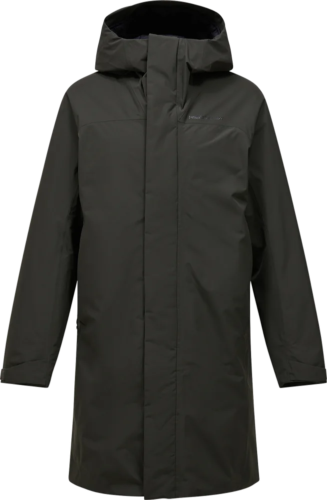 Peak Performance Men’s Treeline Hipe 2L Insulated Shell Parka Olive Extreme v:7689712
