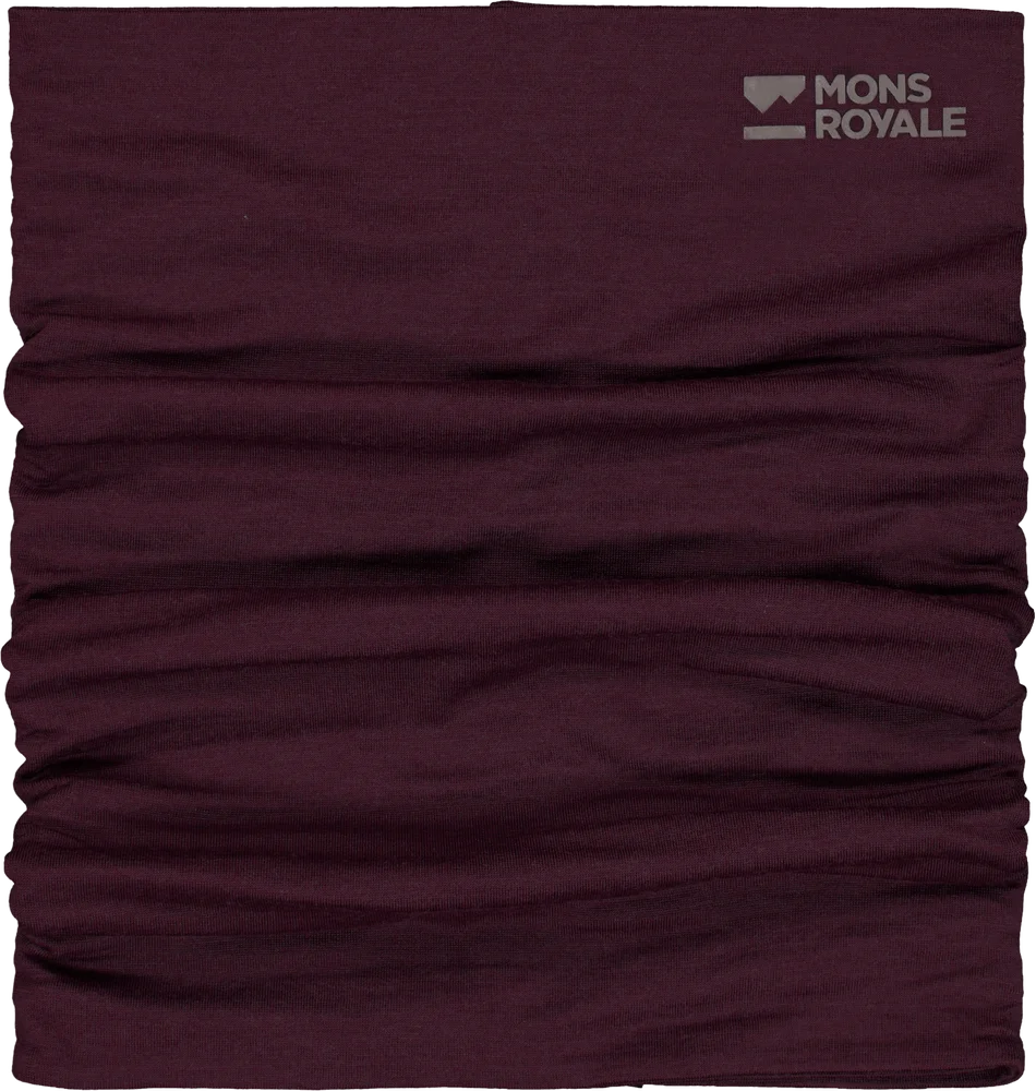 Mons Royale Double Up Neckwarmer Fig v:4032660