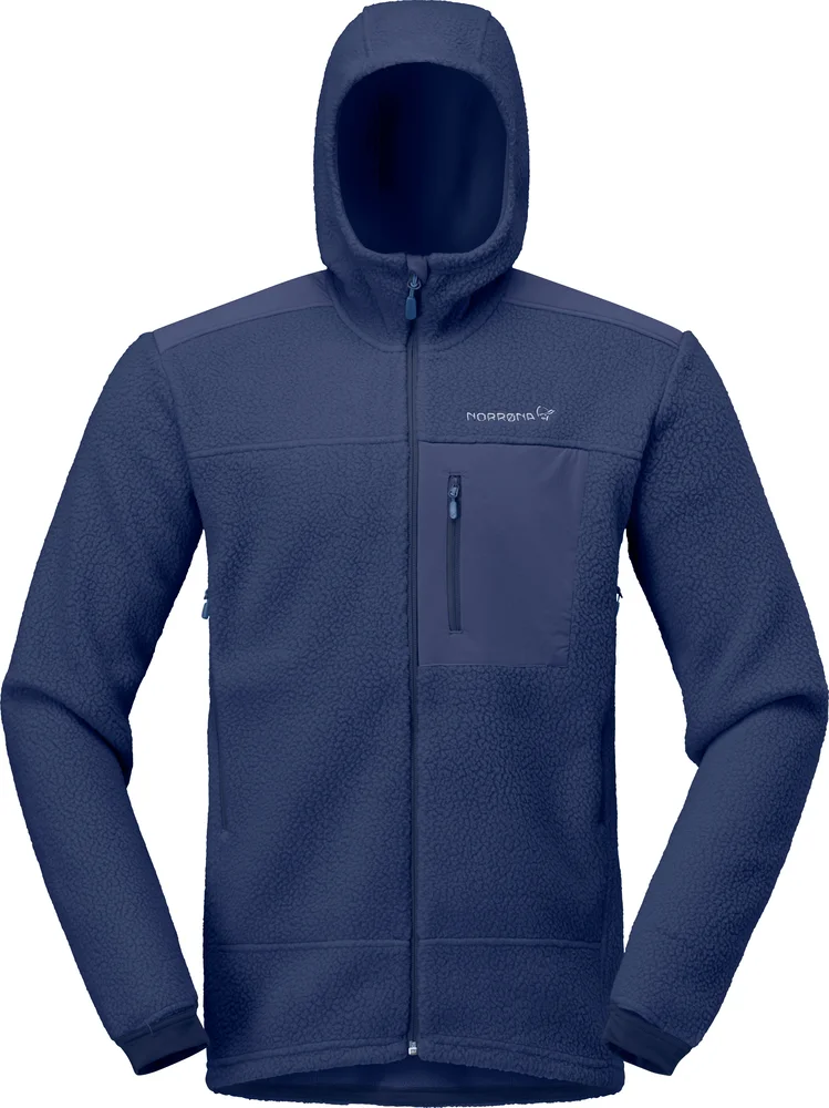 Norrøna Men's Trollveggen Warm3 Zip Hood Indigo Night v:8949578