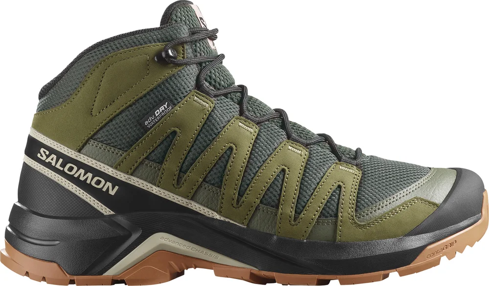 Salomon Men's X-Adventure Recon Mid GORE-TEX Peat/martini Olive/oxford Tan v:3201622