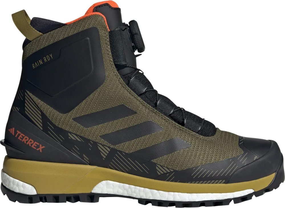 Adidas Men's TERREX CONRAX BOA RAIN.RDY Focus Olive/Core Black/Pulse Olive v:3479435