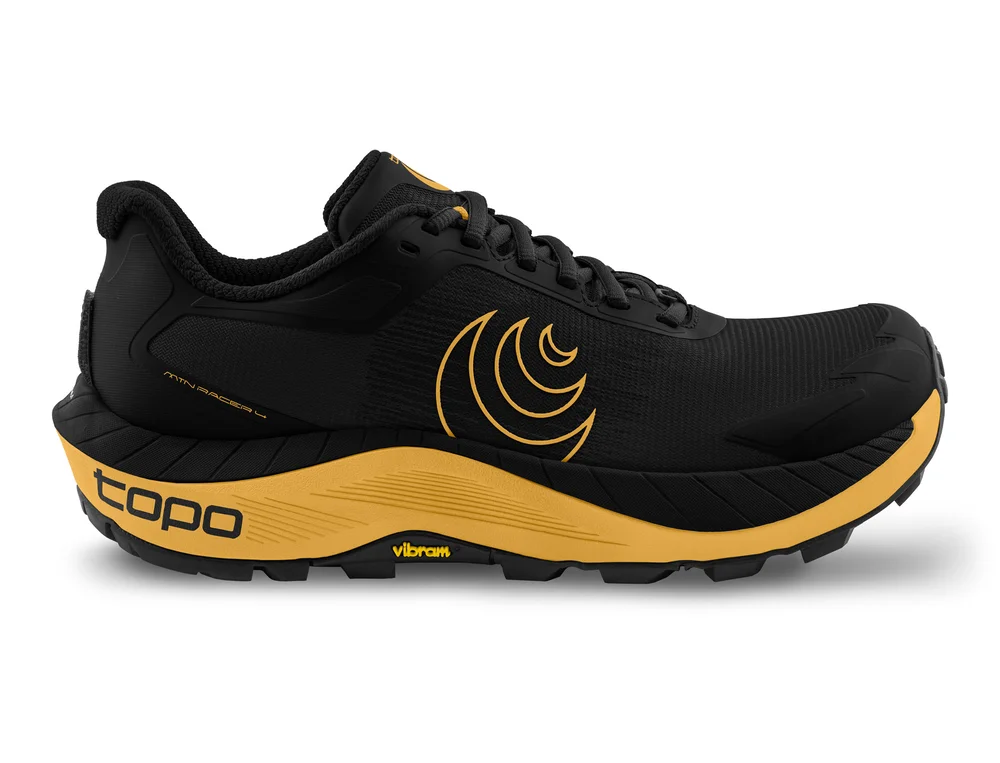 Topo Athletic Men’s MTN Racer 4 Black/Yellow v:6337830 Topo Athletic Men’s MTN Racer 4 Black/Yellow v:6337830
