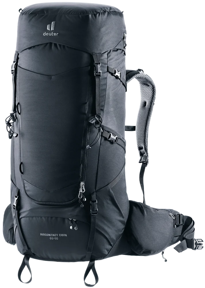 Deuter Aircontact Core 60+10 Black v:8847372 Deuter Aircontact Core 60+10 Black v:8847372