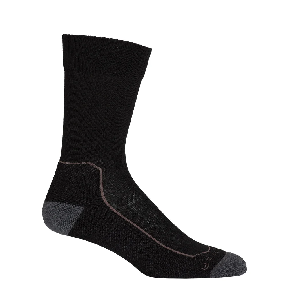 Icebreaker Women’s Hike+ Light Crew Socks Black/Monsoon/Mink v:6522442 Icebreaker Women’s Hike+ Light Crew Socks Black/Monsoon/Mink v:6522442