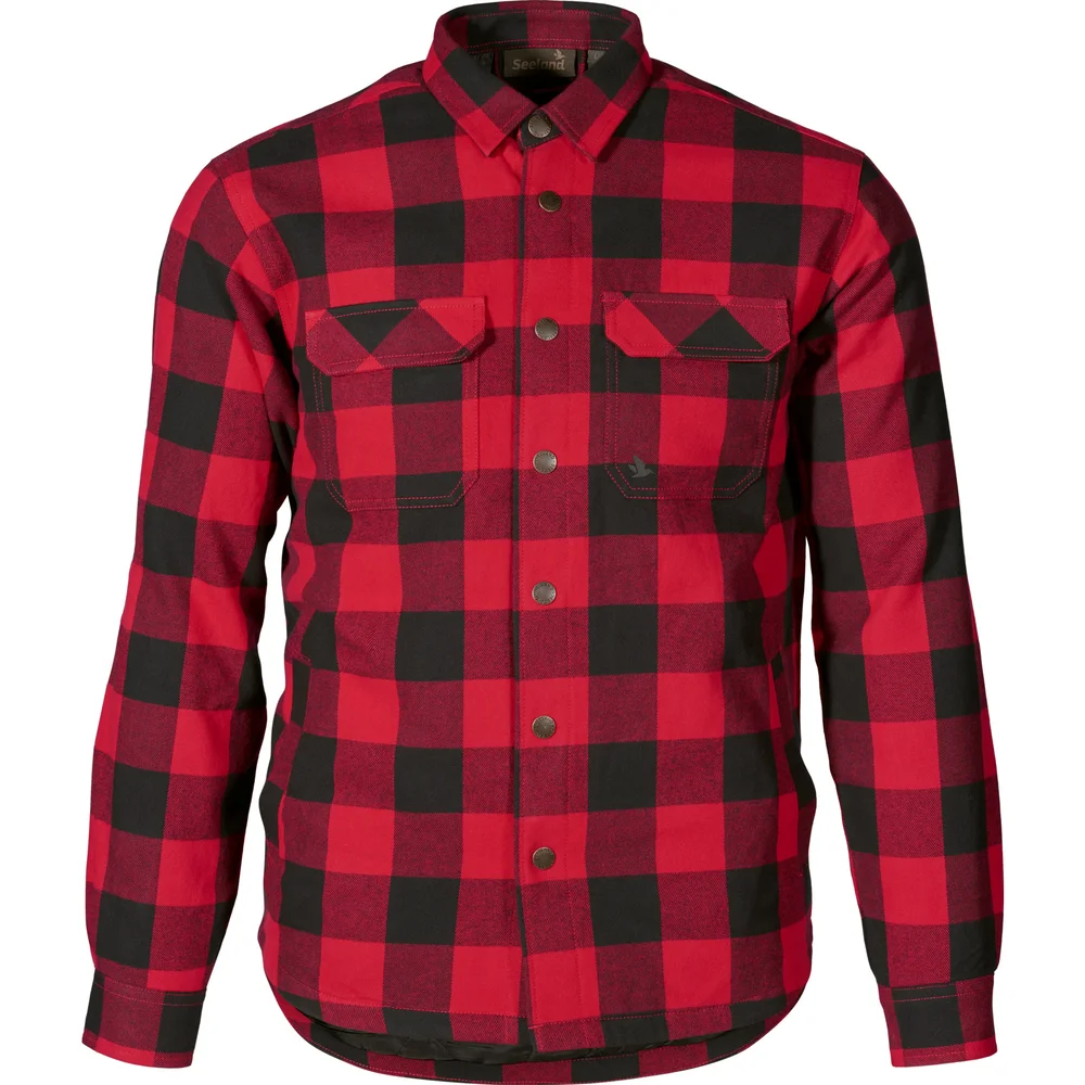 Seeland Men’s Canada Shirt Red Check v:9391165