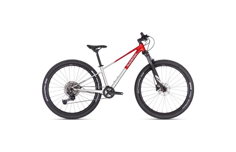 Barnesykkel Superior TEAM 27.3 Gloss Brushed Alu/Red v:7009603 Barnesykkel Superior TEAM 27.3 Gloss Brushed Alu/Red v:7009603