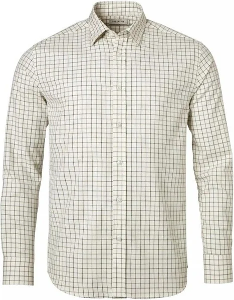 Luton Shirt Shooting Fit Men Hunter Green Checked v:6745145