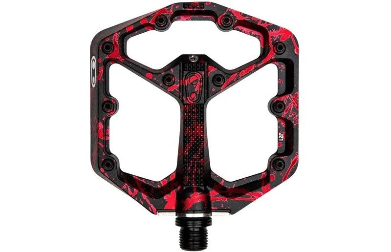 Crankbrothers Sykkelpedaler Stamp 7 Svart/Rød S v:9698956