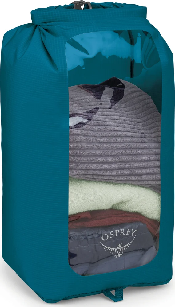 Osprey Dry Sack 35 With Window Waterfront Blue v:7642452