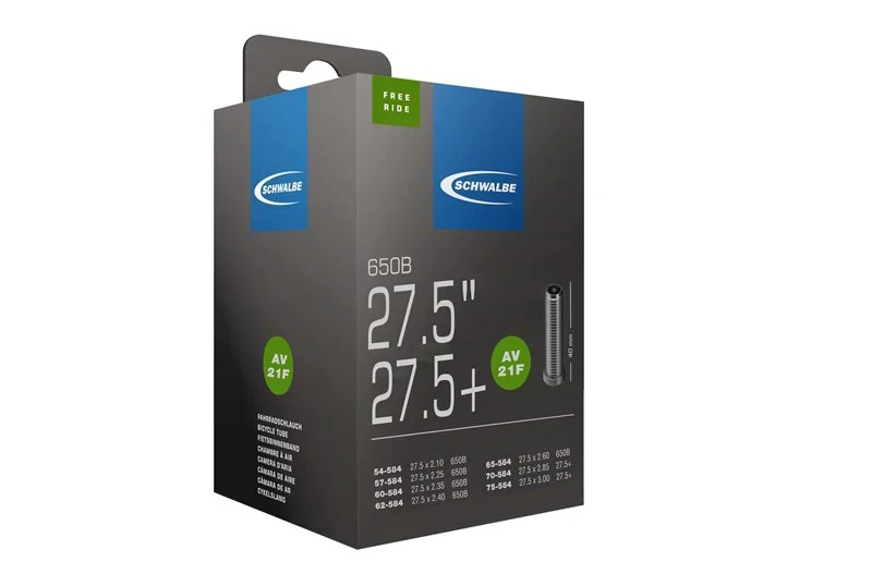 Schwalbe Sykkelslange AV 21F Freeride 54/75-584 Bilventil 40 mm v:8135926