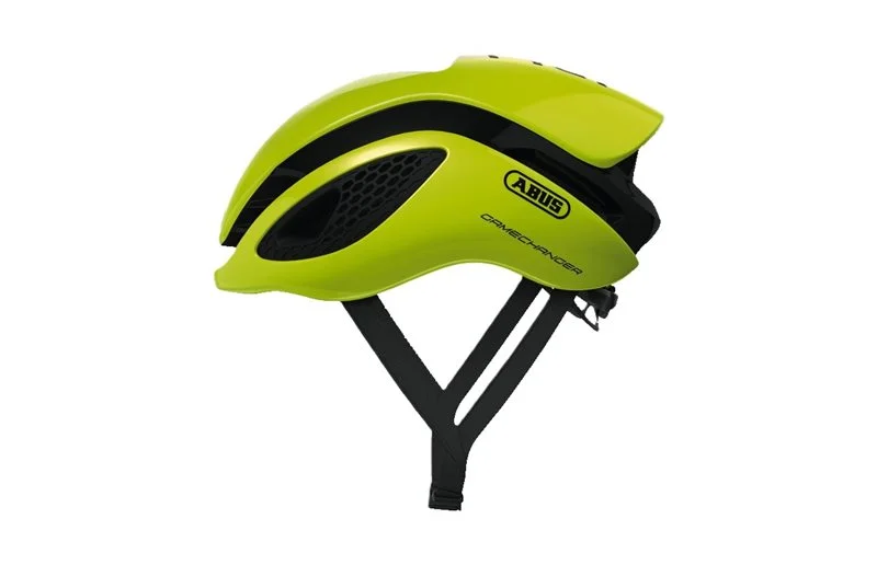 Abus Sykkelhjelm Gamechanger Neon Yellow v:7328102 Abus Sykkelhjelm Gamechanger Neon Yellow v:7328102