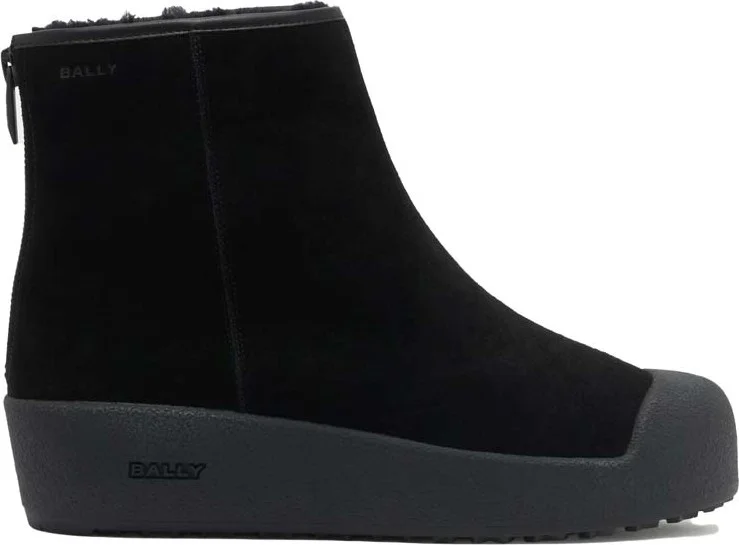 Bally Guard Iii M Calf Suede Black v:1575386