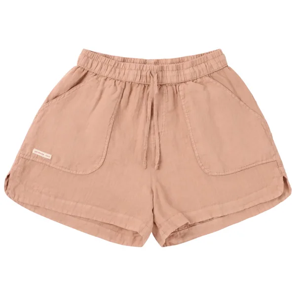 3.5Incher Safari Linen Shorts Womens Apricot v:6285504 3.5Incher Safari Linen Shorts Womens Apricot v:6285504