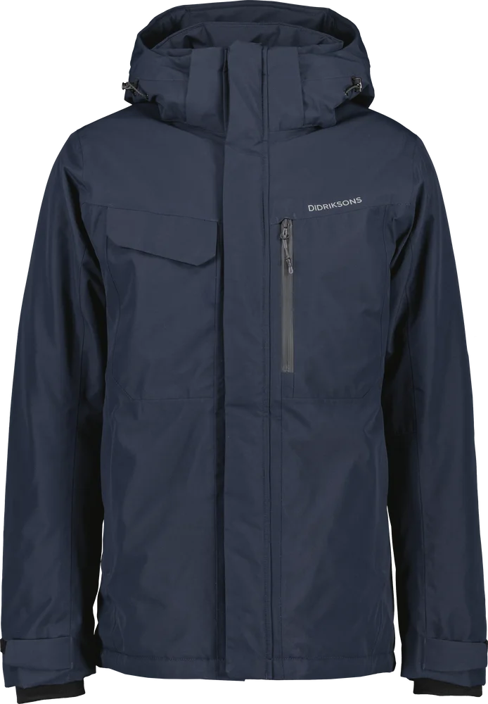 Didriksons Men’s Stefan Jacket Dark Night Blue v:4878785 Didriksons Men’s Stefan Jacket Dark Night Blue v:4878785