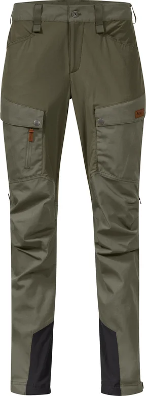 Bergans Women's Nordmarka Favor Outdoor Pants Green Mud/Dark Green Mud v:4490179