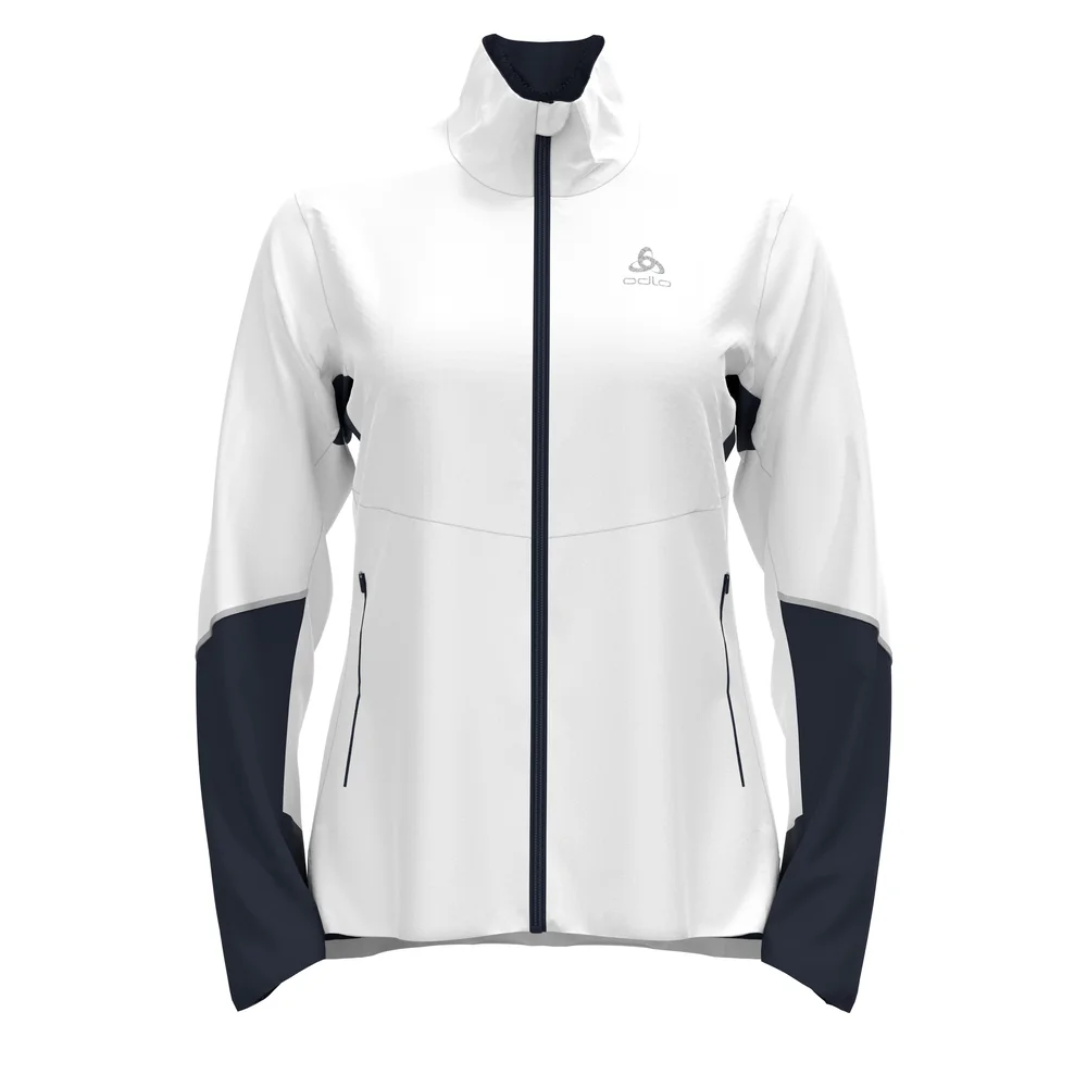 Odlo Women’s Jacket Langnes White – Dark Sapphire v:3914991 Odlo Women’s Jacket Langnes White – Dark Sapphire v:3914991