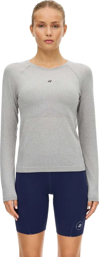 Röhnisch Seamless Flex Long Sleeve Grey Melange v:9212796 Röhnisch Seamless Flex Long Sleeve Grey Melange v:9212796