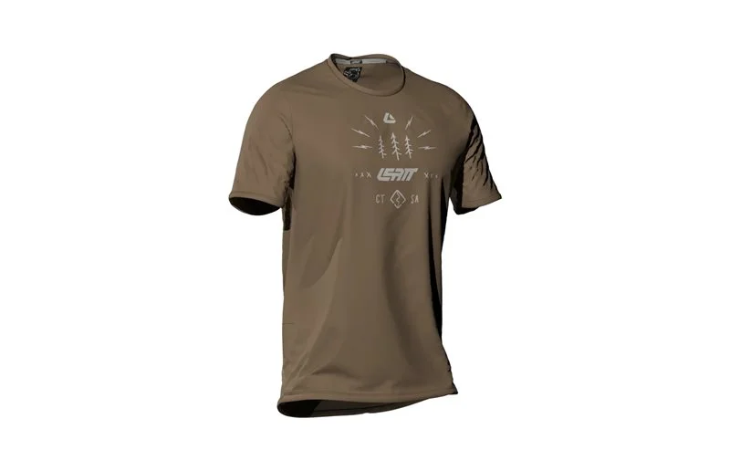 Sykkeltrøye Leatt Jersey MTB Gravity 3.0 Jr Loam Brown v:7794382