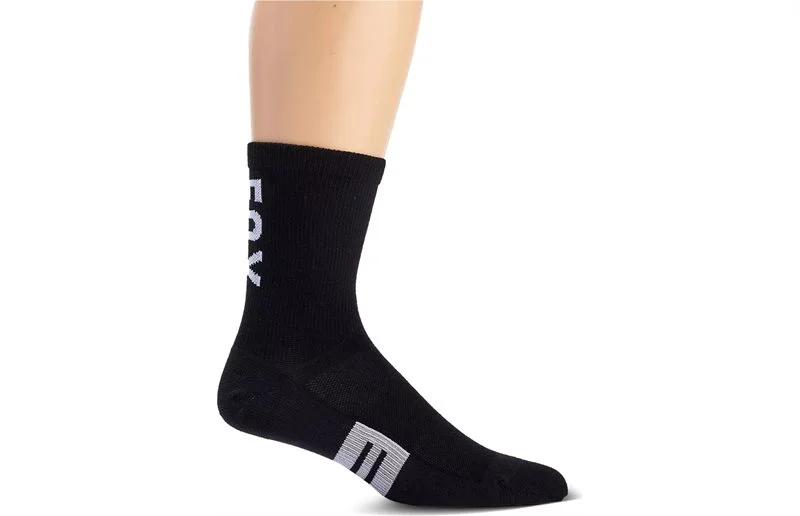 Sykkelsokker Fox 6" Flexair Merino Black v:4429670