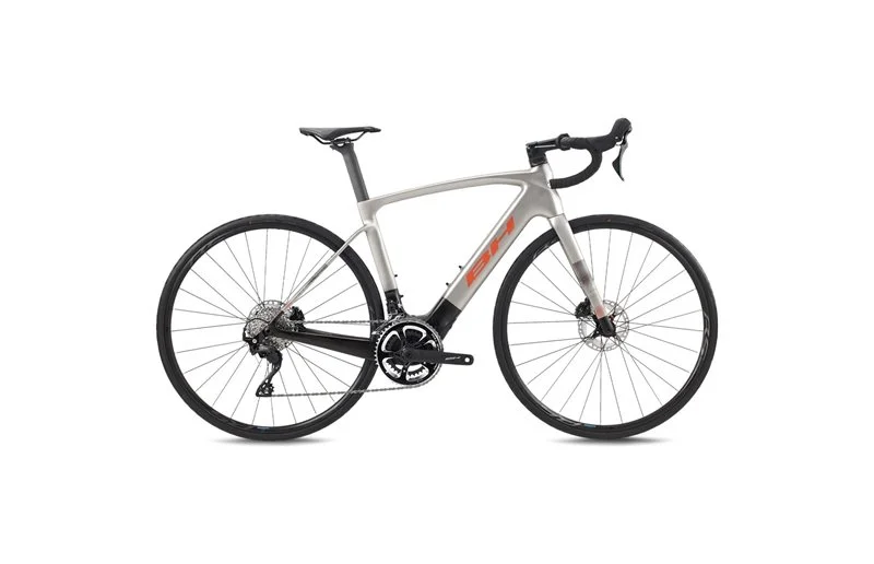 Elsykkel Racer BH iRS1 Carbon 1.4 White/Oxyde/Dark Brown v:3532013