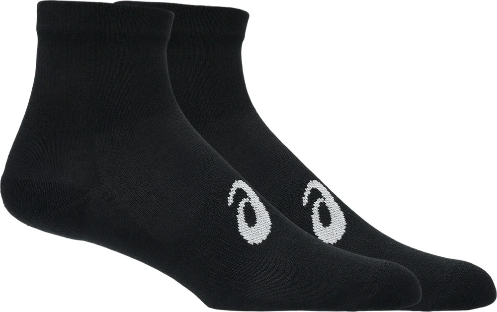 Asics 3 Pack Quarter Sock Performance Black v:5653203 Asics 3 Pack Quarter Sock Performance Black v:5653203