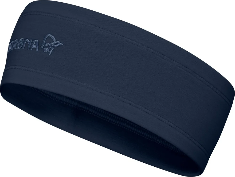Norrøna Unisex /29 Warmwool2 Headband Indigo Night v:9064715